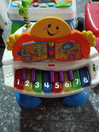 Lote Juguetes Educativos Mesa Piano Andador