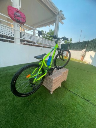 Bicicleta Montaña Rockrider Verde