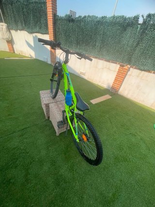 Bicicleta Montaña Rockrider Verde