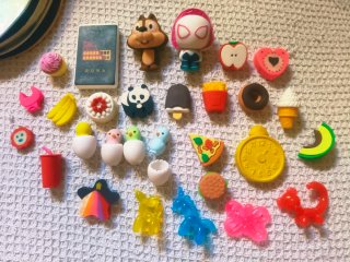 Lote de 25 gomas de borrar kawaii