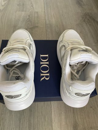 Zapatillas Dior Blancas y Grises