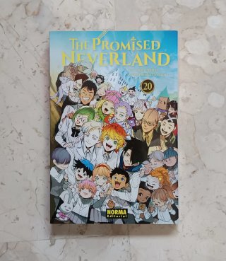 LOTE THE PROMISED NEVERLAND 1-10 + TOMO 20