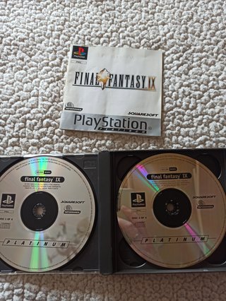 Final Fantasy IX PS1 Platinum Completo