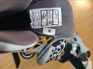 Patines en línea talla 36 + rodilleras