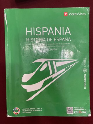 Hispania, historia de España 2 bachillerato