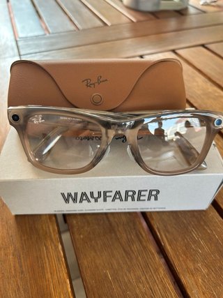 Ray-Ban Wayfarer Shiny Warm Stone