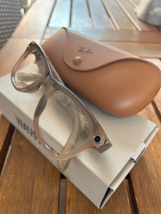 Ray-Ban Wayfarer Shiny Warm Stone