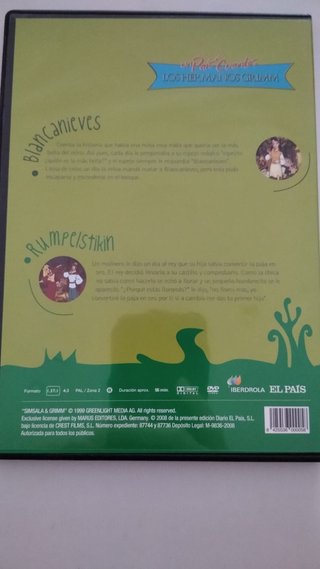 DVD Blancanieves y Rumpelstikin (Español)