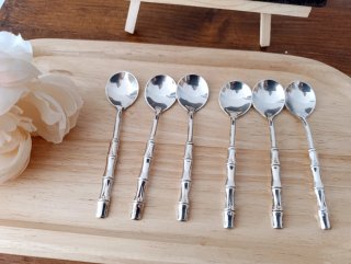 Set 6 Cucchiaini Argento Vintage