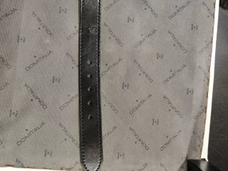 Cintura in pelle Timberland nera