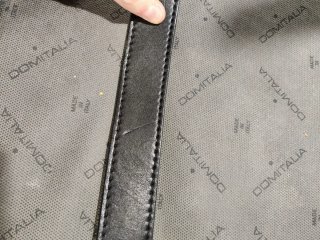 Cintura in pelle Timberland nera