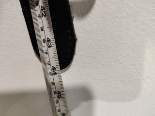 Cintura in pelle Timberland nera