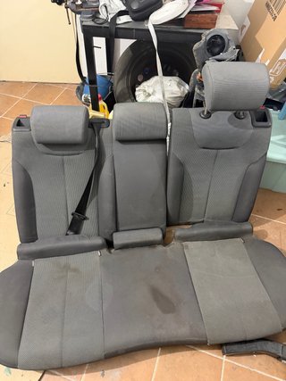 Asientos traseros Seat León 2