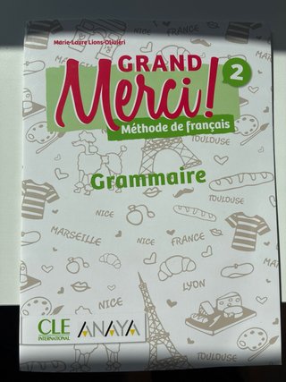 Grand Merci! 2. Cahier d'activités, Methode
