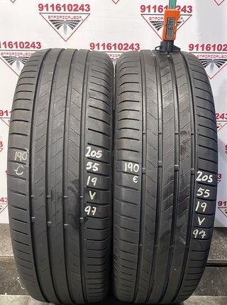 205 55 19 V BRIDGESTONE RUEDA SEMINUEVA MUY BUENA
