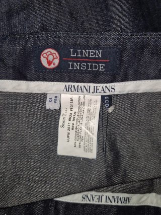 Gonna Armani Jeans in denim
