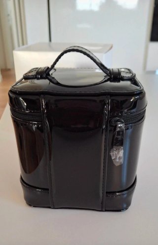 Pochette Dior Nera Vernice