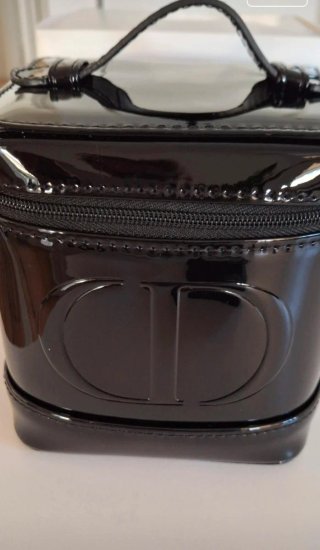 Pochette Dior Nera Vernice