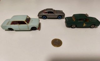 Lote 3 Coches Antiguos Nacoral 1/43