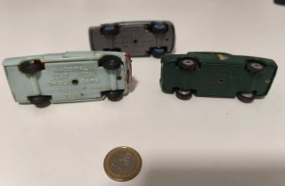 Lote 3 Coches Antiguos Nacoral 1/43