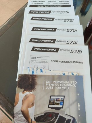 Cinta correr pro-form power 575 !