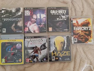 Consola PS3 Completa con 2 Mandos y 7 Juegos