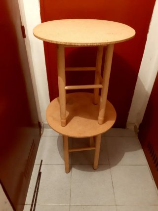 Mesa camilla redonda 50 cm