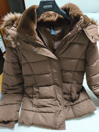 Chaqueta marrón Easy Wear Talla M
