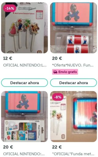 Lapici retraibili ufficiali per DS "OFICIAL NINTENDO"