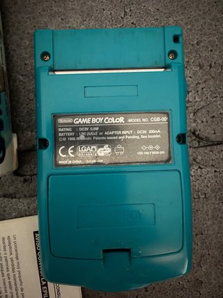 Nintendo Game Boy Color Turquesa MAS EN EL PERFIL