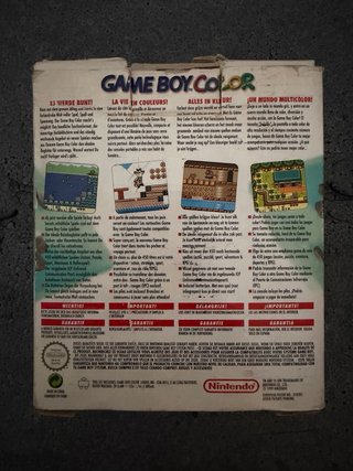 Nintendo Game Boy Color Turquesa MAS EN EL PERFIL