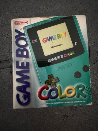 Nintendo Game Boy Color Turquesa MAS EN EL PERFIL