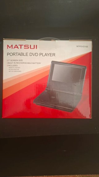 Reproductor DVD Portátil Matsui 7