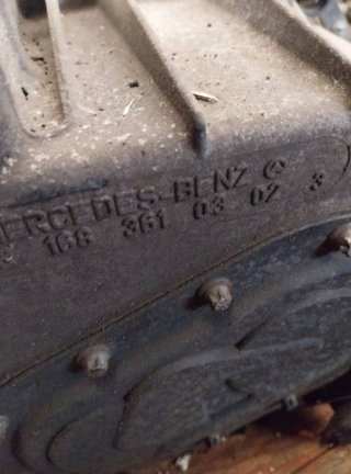Mercedes caja cambios a 160 1.6 g g 166960 46595