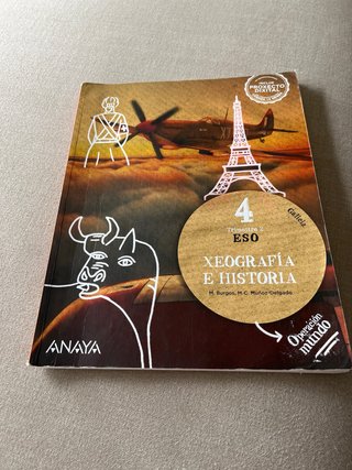 3 Trimestres Xeografia e historia 4ESO Anaya