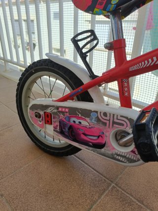 Bicicleta infantil Lightning McQueen