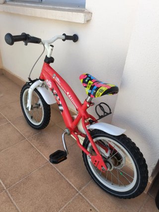 Bicicleta infantil Lightning McQueen