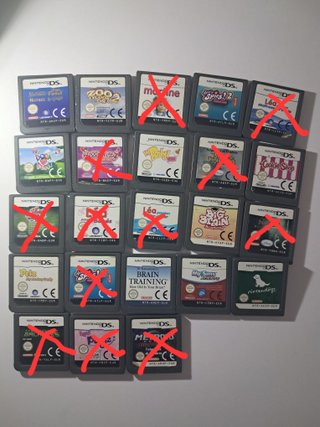 Lote 11 juegos Nintendo DS