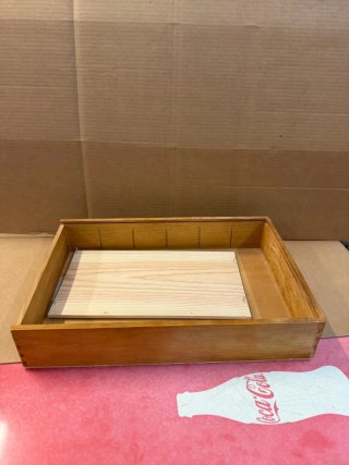 Caja de madera para 6 botellas