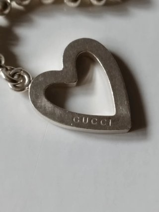 Collana Gucci Argento 925 Cuore