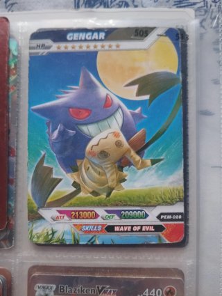 Carta Pokémon Gengar PEM-028