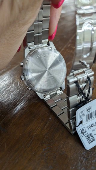 Orologio Tissot PR 100 Chrono Argento