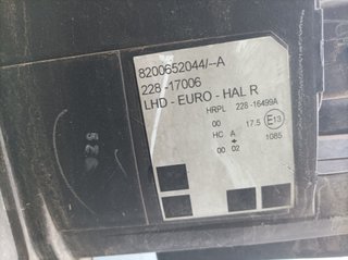 FARO DERECHO RENAULT MODUS I 8200652044A 943415