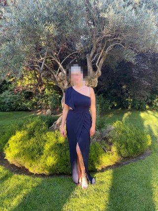 Vestido Azul de Fiesta