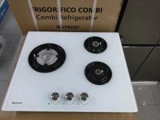 Piano cottura a gas Johnson 3 fuochi