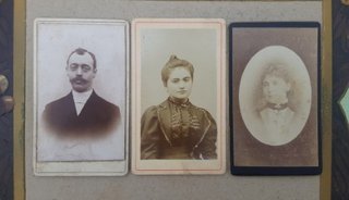 Foto antiche francesi del XIX secolo, lotto 2