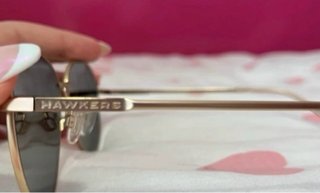 Gafas de sol Hawkers doradas y rosas