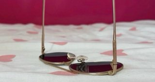 Gafas de sol Hawkers doradas y rosas