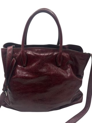 Borsa Miu Miu Tote Pelle Bordeaux