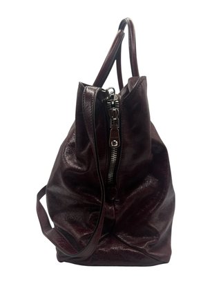 Borsa Miu Miu Tote Pelle Bordeaux